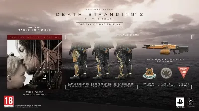 DEATH STRANDING 2: ON THE BEACH DIGITAL DELUXE EDITION | ВСЕ ДОПОЛНЕНИЯ | STEAM | ПК