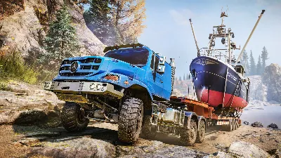SnowRunner - Mercedes-Benz Trucks Dual Pack 1 * RU/KZ/СНГ/TR/AR * DLC * STEAM 🚀 АВТО