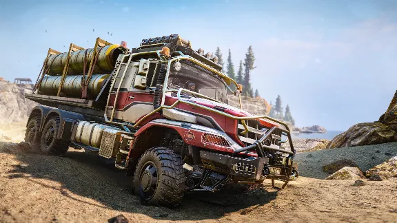 SnowRunner - Mercedes-Benz Trucks Dual Pack 1 * RU/KZ/СНГ/TR/AR * DLC * STEAM 🚀 АВТО