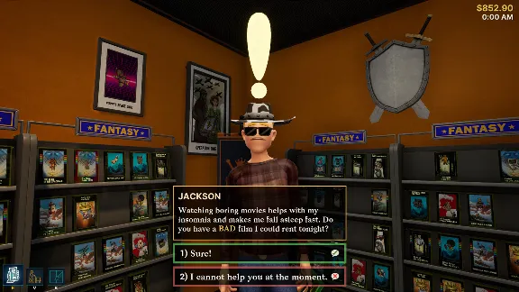 Retro Rewind - Video Store Simulator - STEAM RU