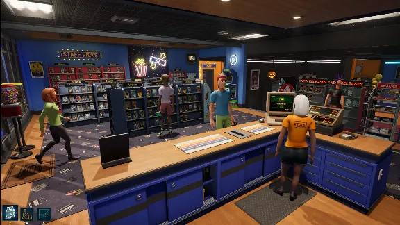 Retro Rewind - Video Store Simulator - STEAM RU