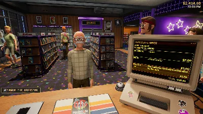Retro Rewind - Video Store Simulator - STEAM RU
