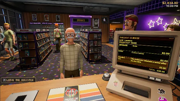 Retro Rewind - Video Store Simulator - STEAM RU