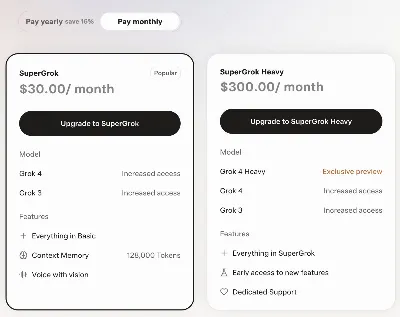 Official xAI SuperGrok/Heavy Subscription | Upgrade / Renew | Full Warranty