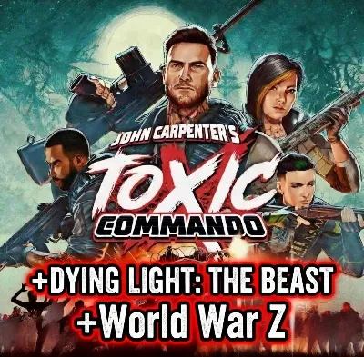 John Carpenter&acute;s Toxic Commando + DYING LIGHT: THE BEAST + World War Z/ STEAM