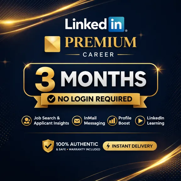 LinkedIn Premium Career – подписка на 3 месяца | Активация по ссылке-приглашению