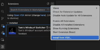 Windsurf AI 14 Days + Account Switcher Plugin