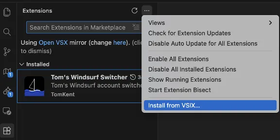 Windsurf AI 14 Days + Account Switcher Plugin