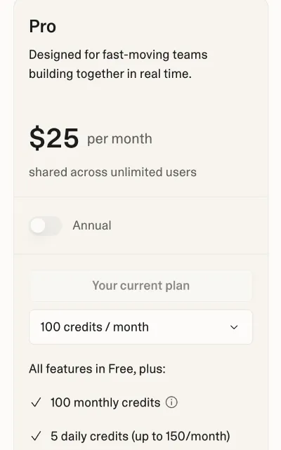 Lovable AI Pro — 1 месяц | 105 кредитов | Приватный аккаунт | Мгновенно