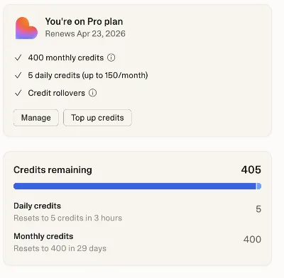 Lovable AI Pro – 400 Credits | 1-Month | Private Account | Auto Delivery