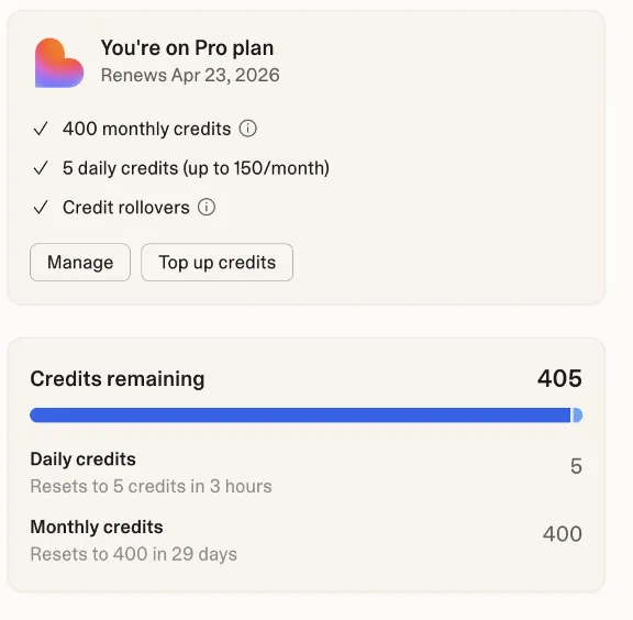 Lovable AI Pro – 400 Credits | 1-Month | Private Account | Auto Delivery