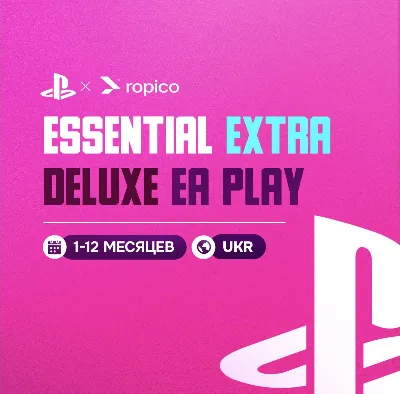 PS PLUS DELUXE EXTRA ESSENTIAL EA PLAY 1-12 UKRAINE