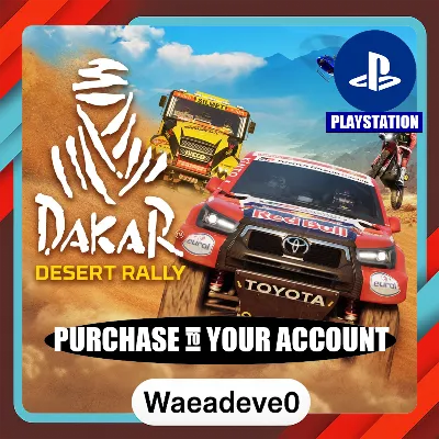 Dakar Desert Rally PS4 & PS5 – PlayStation (PSN) – Purchase in Your Account