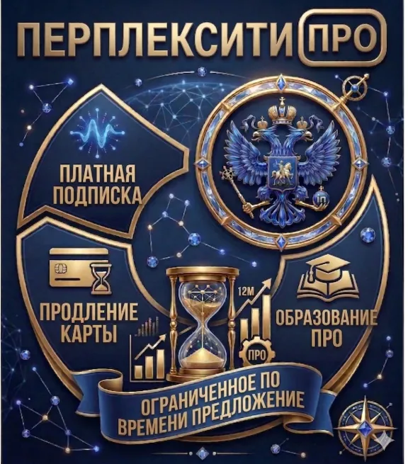{Продление} Perplexity Pro + Comet | Education Pro | Платная подписка | Ваш аккаунт