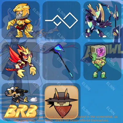 🎁Brawlhalla📢Twitch Drops🎖️8 items + 🎁