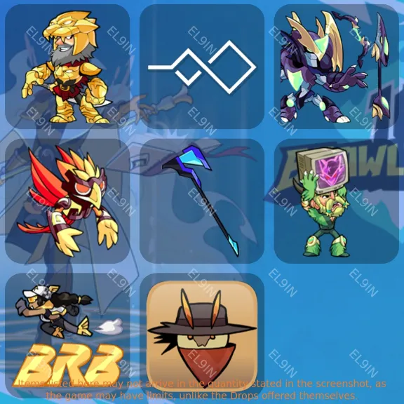 🎁Brawlhalla📢Twitch Drops🎖️8 items + 🎁