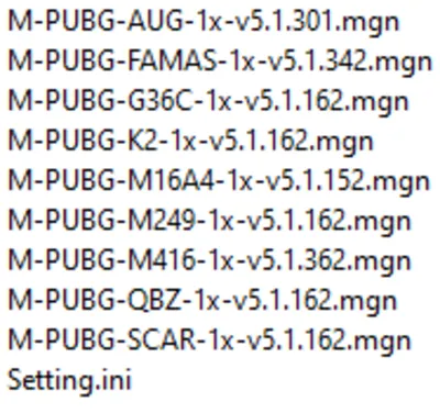 PUBG - 5.56 - macros for bloody, x7