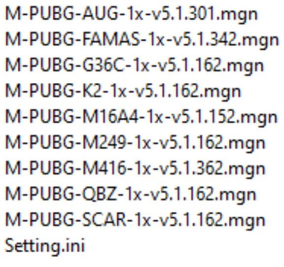 PUBG - 5.56 - macros for bloody, x7