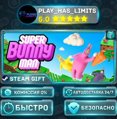 🎁Super Bunny Man *RU/BY/UA/CIS Steam Auto