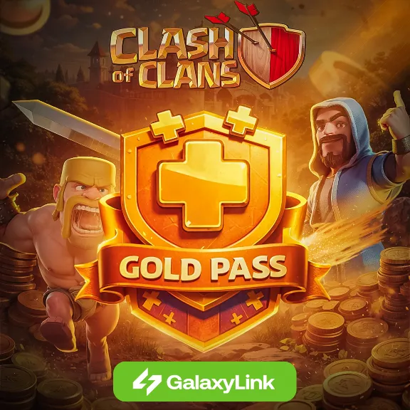 ⚒️ Clash of Clans - Gold/Event Pass - ПО Supercell ID ✅