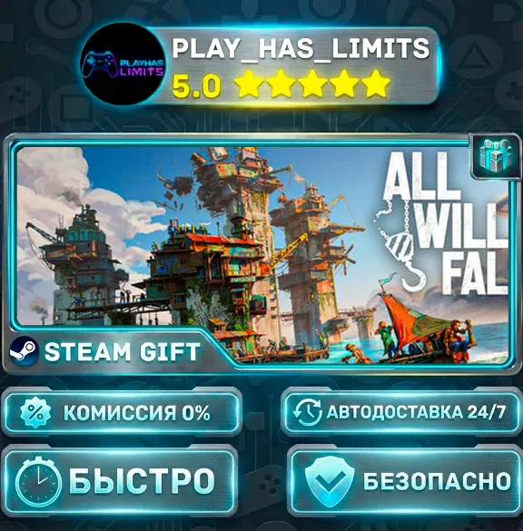 🎁All Will Fall: Physics-Based Survival City Builder *RU/BY/UA/СНГ Steam Auto