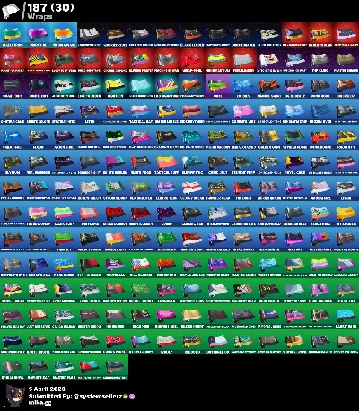 FORTNITE ACC | 274 скина |  EMAIL CHANGEABLE [ВСЕ ПЛАТФОРМЫ]  2500 VBUCKS