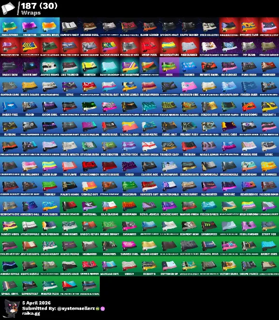 FORTNITE ACC | 274 скина |  EMAIL CHANGEABLE [ВСЕ ПЛАТФОРМЫ]  2500 VBUCKS
