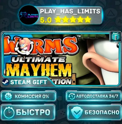 🎁Worms Ultimate Mayhem - Deluxe Edition *RU/BY/UA/СНГ Steam Auto