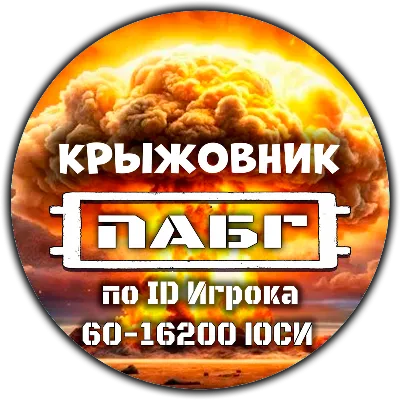 Pubg Mobile UC / 60—16200 ПАБГ ЮС / GLOBAL ПО ID
