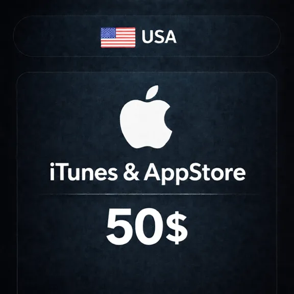 🍎 Подарочная карта Apple iTunes (USA) 50$