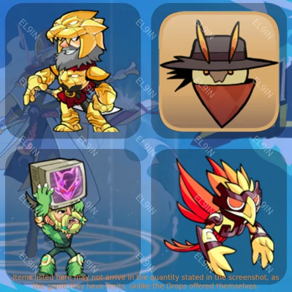 💎Brawlhalla👑Twitch Drops🎖️4 items + 🎁