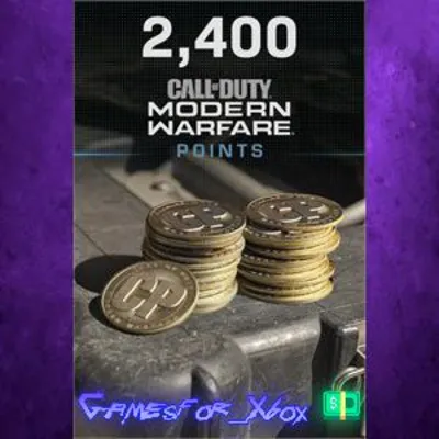 2,400 Call of Duty Modern Warfare® Points Windows XBOX DLC