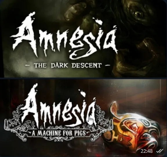 Amnesia: The Dark Descent + Amnesia: A Machine for Pigs✅Region free🌍❗Steam Key🔑⚡🚀