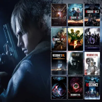 Resident Evil: 0+1+2+3+4+5+6+7+8+9 -Steam Offline - No Guard | ALL DLC | BONUSES