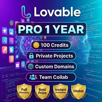 Lovable AI Pro 1 год | Полный доступ, [НА ВАШУ ЭЛЕКТРОННУЮ ПОЧТУ], Закрытые проекты