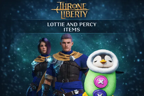 THRONE AND LIBERTY - Lottie and Percy items | XBOX | DLC-пакет