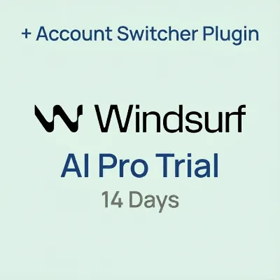 Windsurf AI 13-14 Days + Account Switcher Plugin | Opus 4.7