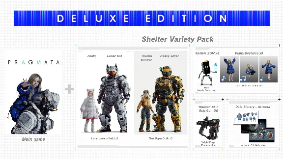 PRAGMATA DELUXE EDITION | ВСЕ ДОПОЛНЕНИЯ И БОНУСЫ | STEAM | ДЛЯ ПК | РЕГИОН FREE