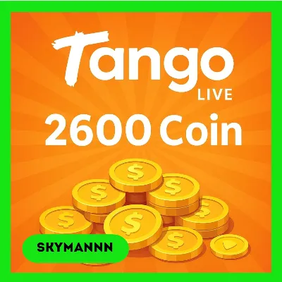 TANGO LIVE | 2600 Tango Live Coins KEY ANY REGION