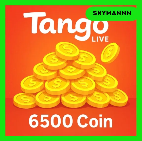 TANGO LIVE | 6500 Tango Live Coins KEY ANY REGION