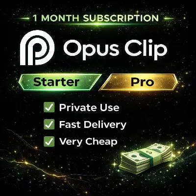 OpusClip | Starter / Pro Subscription 1 month