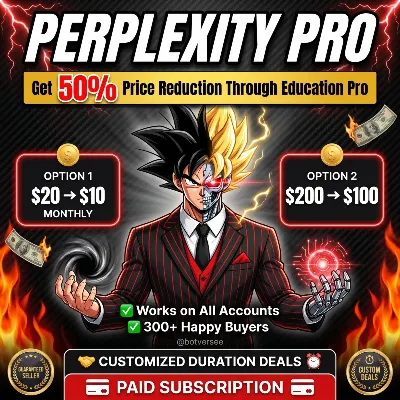 {Продление + Education Pro} Perplexity Pro | ПОЛНАЯ ГАРАНТИЯ, работает всех аккаунтах