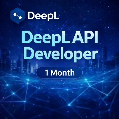 ✨ DeepL API Developer | 1-Month Personal Account