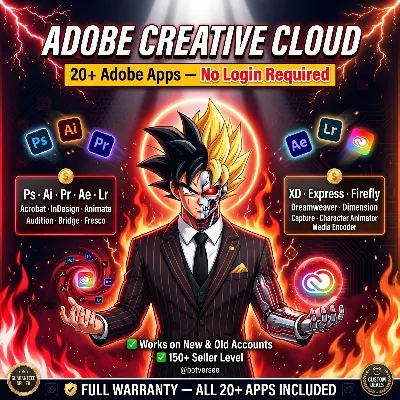 [Individual Subscription] Adobe Creative Cloud Pro (Not a Team Access) | Full Private