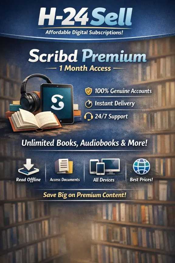 📖 Scribd Premium Подписка | 1 Месяц ⚡ Личный Аккаунт | Быстрая Доставка ✅