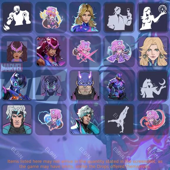 🏆Marvel Rivals🎲Twitch Drops🔥20 items + 🎁