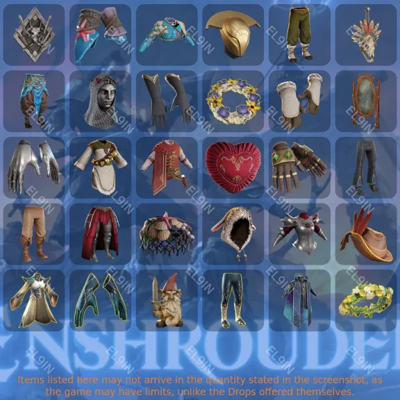 ⚡Enshrouded🎈Twitch Drops🎶30 items + 🎁