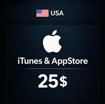 🍎 Apple iTunes Gift Card (USA) 25$