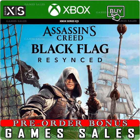 ✅❤️ASSASSIN&acute;S CREED BLACK FLAG RESYNCED❤️XBOX SERIES X|S❤️ПРЕДЗАКАЗ С БОНУСАМИ✅