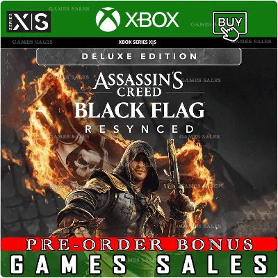 ✅❤️ASSASSIN&acute;S CREED BLACK FLAG RESYNCED DELUXE EDITION❤️XBOX SERIES X|S❤️ПРЕДЗАКАЗ